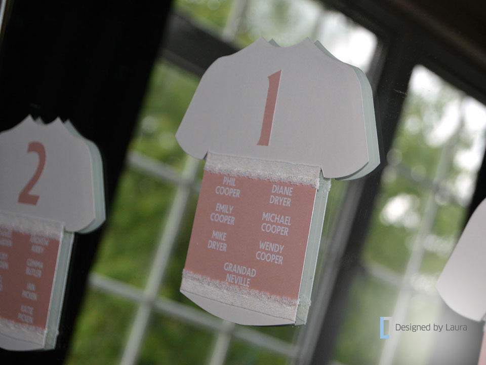 football theme wedding