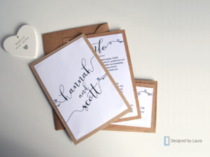 bespoke wedding stationery
