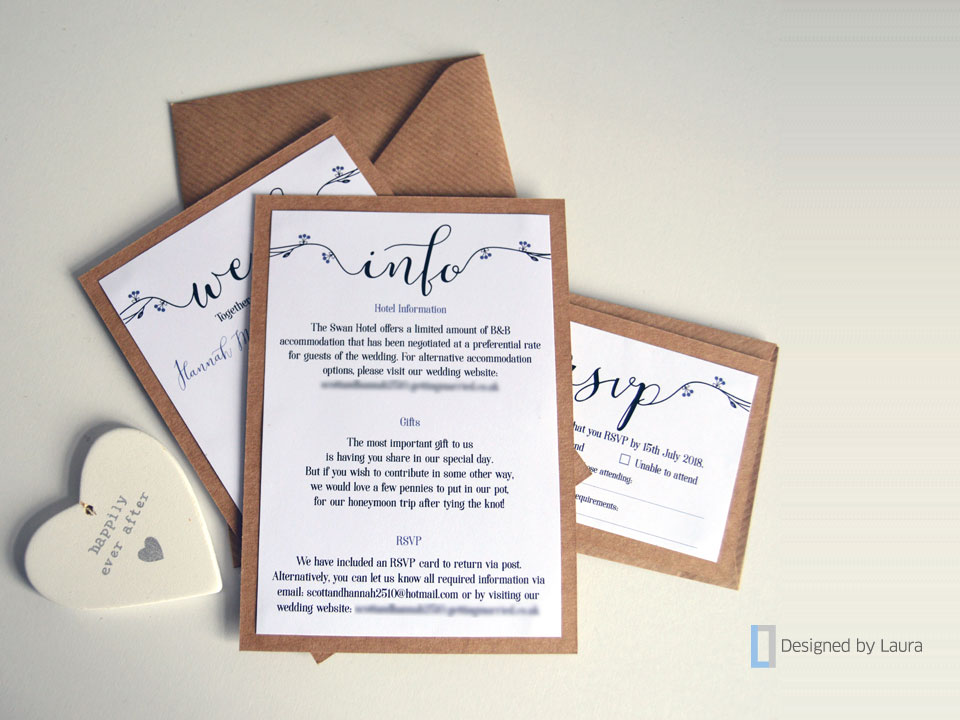 bespoke wedding stationery