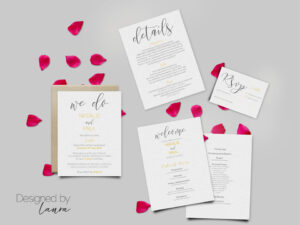 bespoke wedding stationery