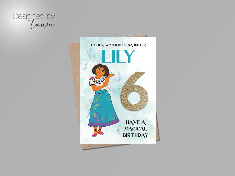 personalised encanto card