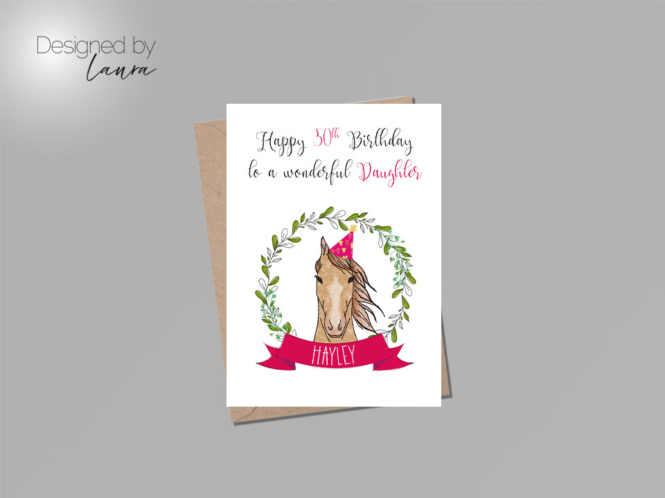 50th-birthday-horse-card